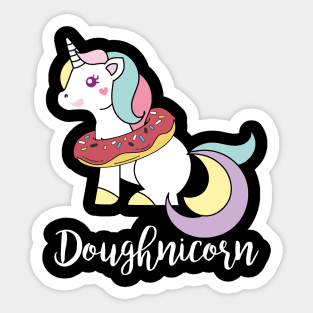 Unicorn Doughnicorn Donut247 magic Sticker